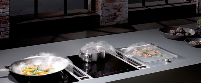bora_inspirasjon_calssic med teppanyaki og induksjon BORA Classic Benkeventilator med Teppanyaki