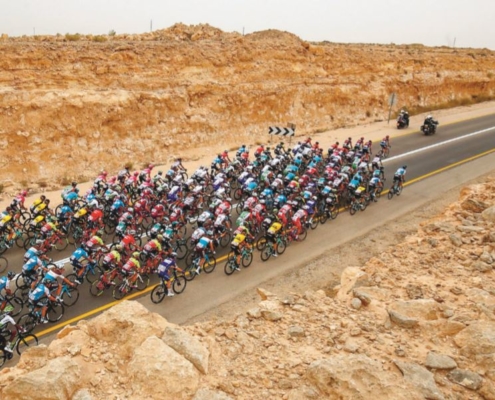 Giro i Det Hellige Land. Tredje etappe av Italia rundt fra Be’er Sheva til Eilat