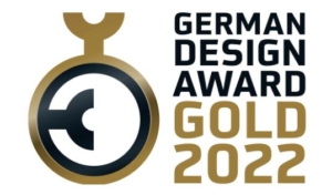 Bilde av logoen til designprisen - BORA X BO kombidampovn multifunksjonsovn vinner German design award GOLD 2022